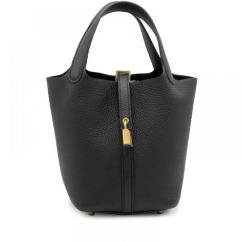 PICOT Deri Çanta SİYAH